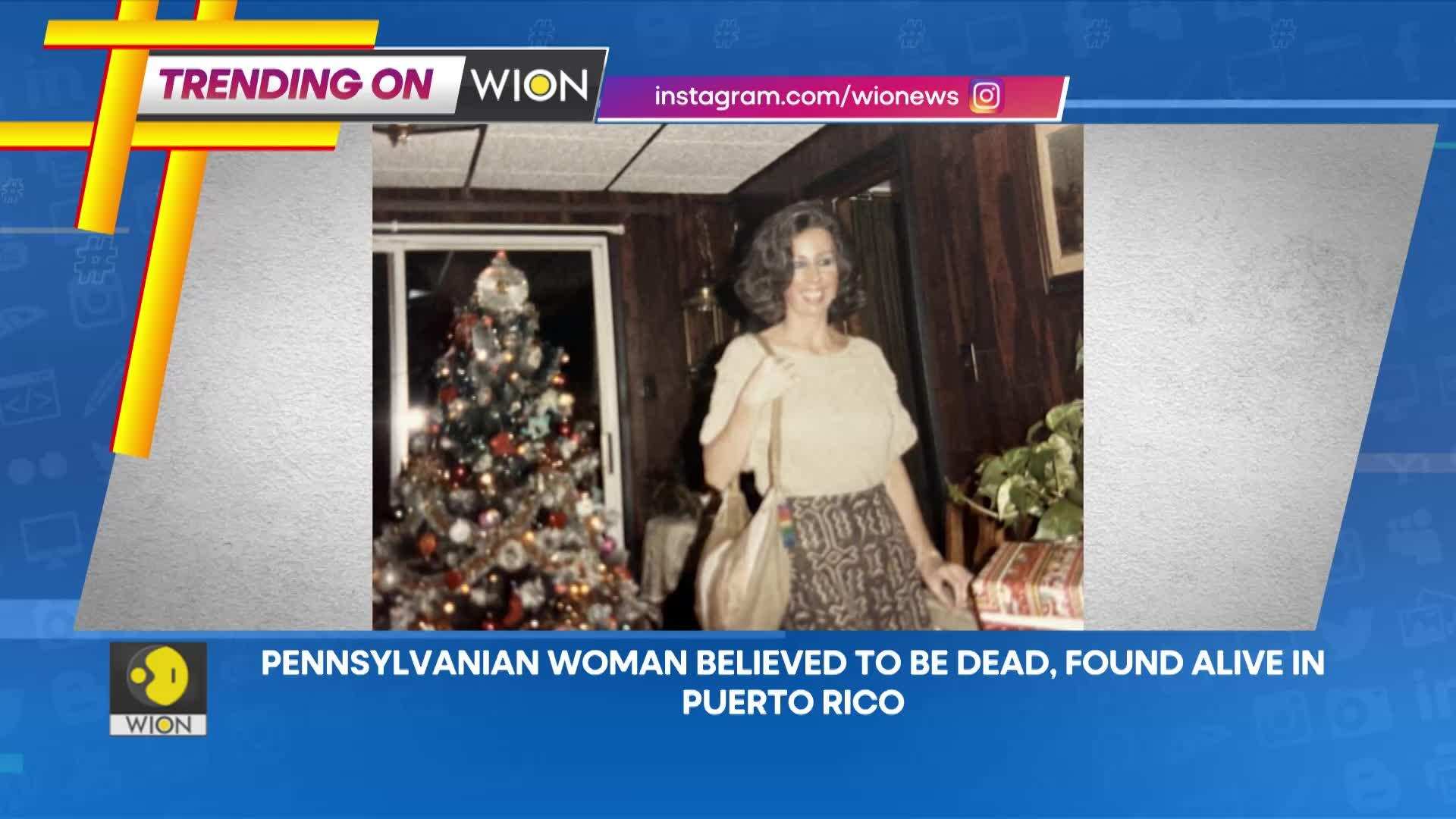 Trending on WION Pennsylvanian woman believed to be dead, found alive