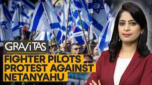 Gravitas | Israel judicial reform protests: Fighter pilots refuse to train