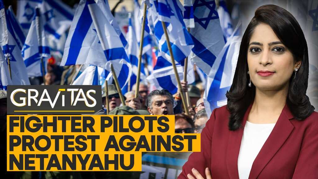 Gravitas | Israel judicial reform protests: Fighter pilots refuse to train