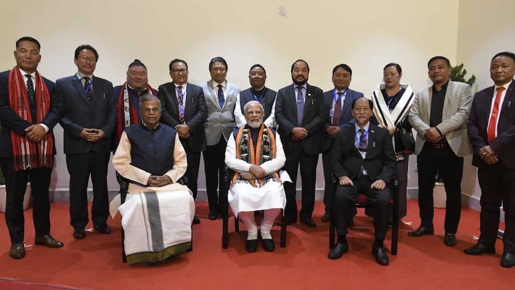 Nagaland and Meghalaya's new governments sworn in; PM Narendra Modi attends ceremonies