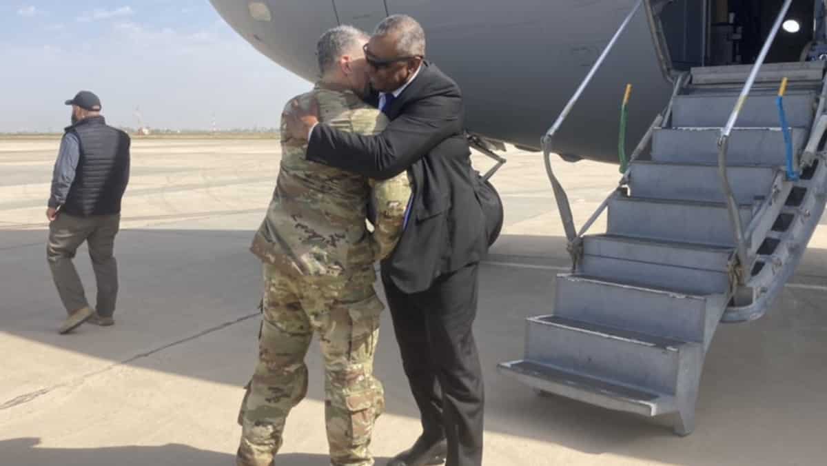 US Defence Secretary Lloyd Austin visits Iraq, vows defence support against Islamic State