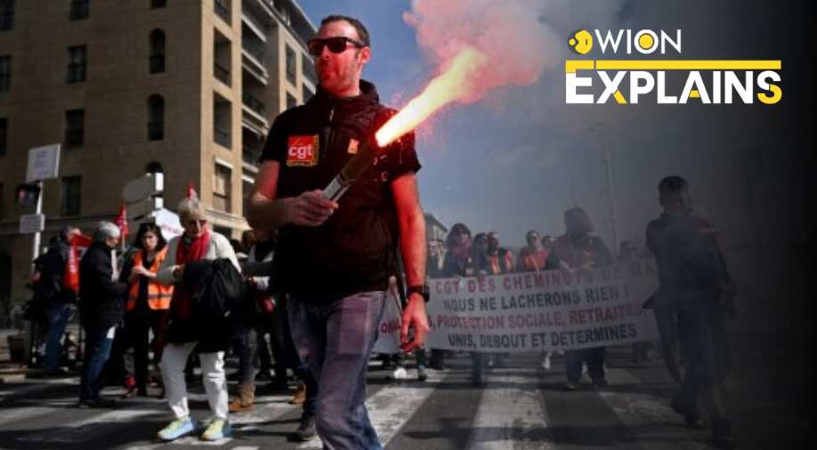 Explained: It is Macron vs. labour unions, what could be the implications of these strikes for France?