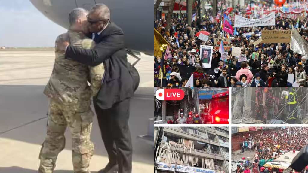 Top 10 world news: Bangladesh explosion updates, US Defence Secretary Lloyd Austin visits Iraq, & more