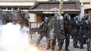 France protests: Around 1.28 million people demonstrate against Macron's pension reforms