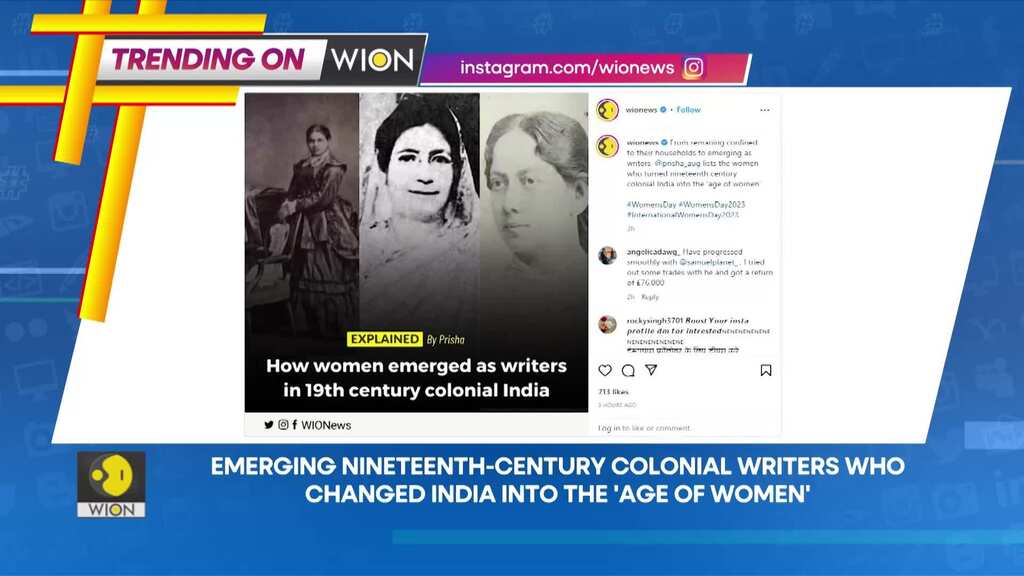 Trending on WION: Emerging nineteenth-century colonial writers who changed India into 'age of women'