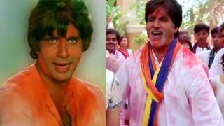 Amitabh Bachchan's tryst with two most iconic Holi songs- 'Rang Barse', 'Holi Khele...'
