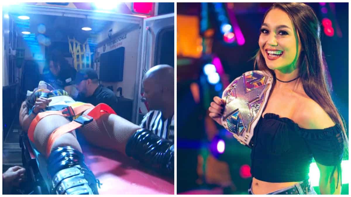 Roxanne Perez collapses mysteriously after victory over Meiko Satomura, taken off on stretcher - Watch