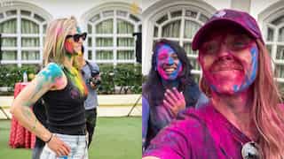 WPL 2023: RCB's Heather Knight gets SHOCKING suggestion from teammate to 'get pink Holi powder out of hair'