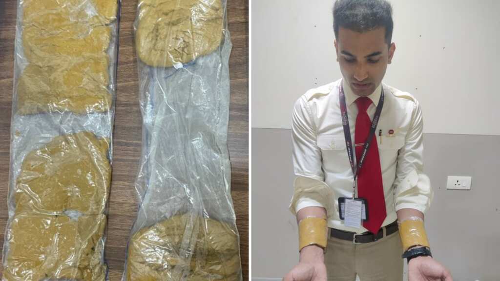 Air India cabin crew caught smuggling over 1.4 kg gold at Kochi airport, probe underway