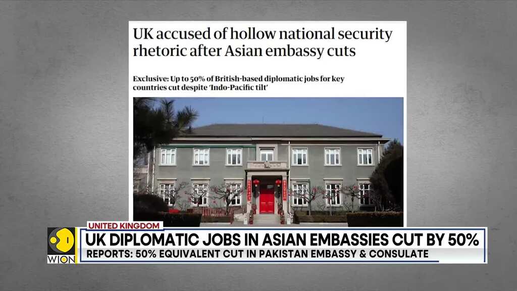 UK accused of hollow national security rhetoric after Asian embassy cuts