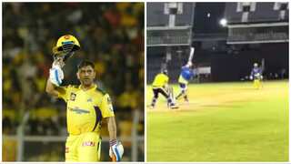 IPL 2023: MS Dhoni turns back the clock with MAGNANIMOUS sixes in CSK practice session - WATCH