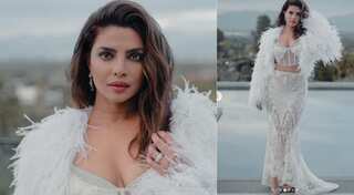 Priyanka Chopra looks stunning as she attends pre-Oscars event with Nick Jonas