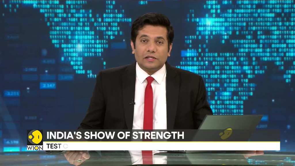 India's show of strength as it fires Brahmos missile in Arabian Sea