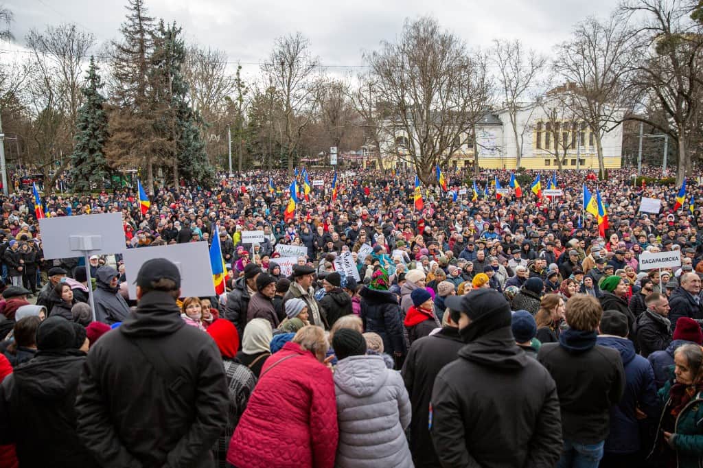 Russia fomenting protests to overthrow pro-western Moldovan government, claims US Russia fomenting protests to overthrow pro-western Moldovan government, claims US