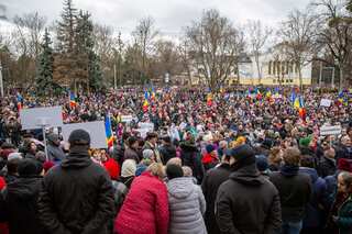 Russia fomenting protests to overthrow pro-western Moldovan government, claims US