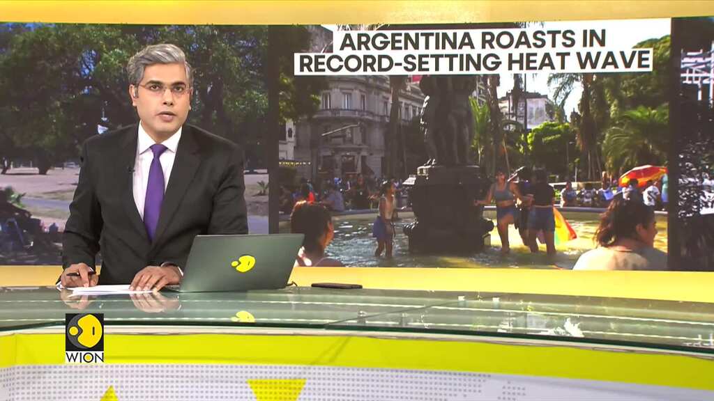 Argentina roasts in record heat wave