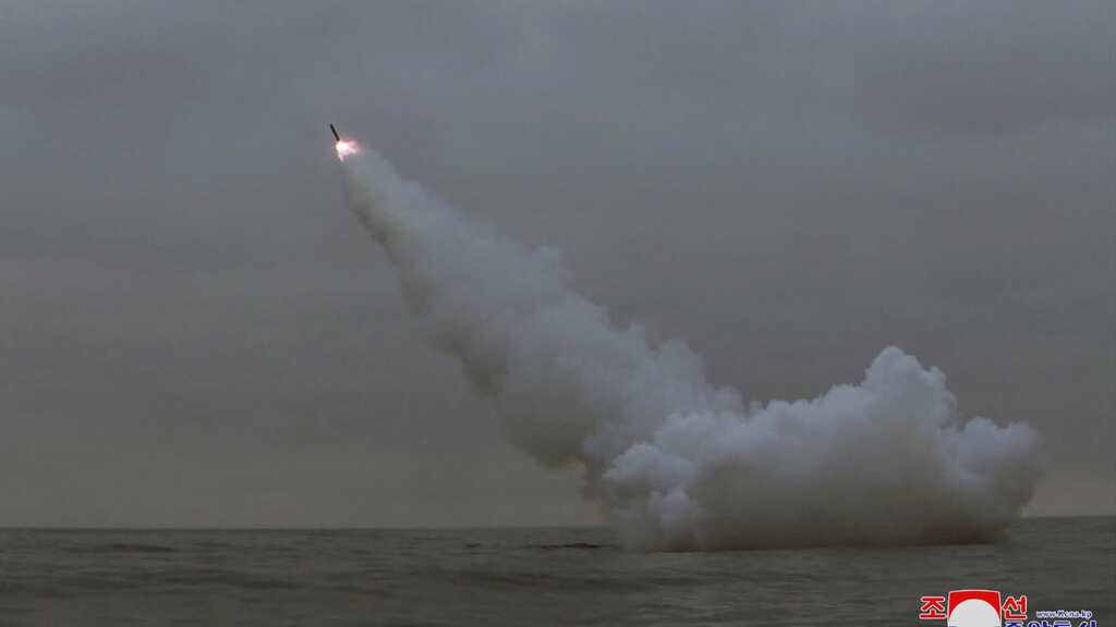 North Korea fires two strategic cruise missiles from submarine