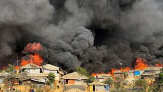 Rohingya camp fire was 'planned and purposeful act of sabotage,' probe panel says