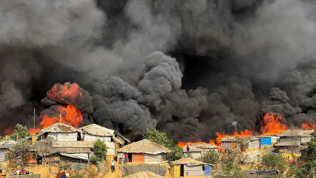 Rohingya camp fire was 'planned and purposeful act of sabotage,' probe panel says