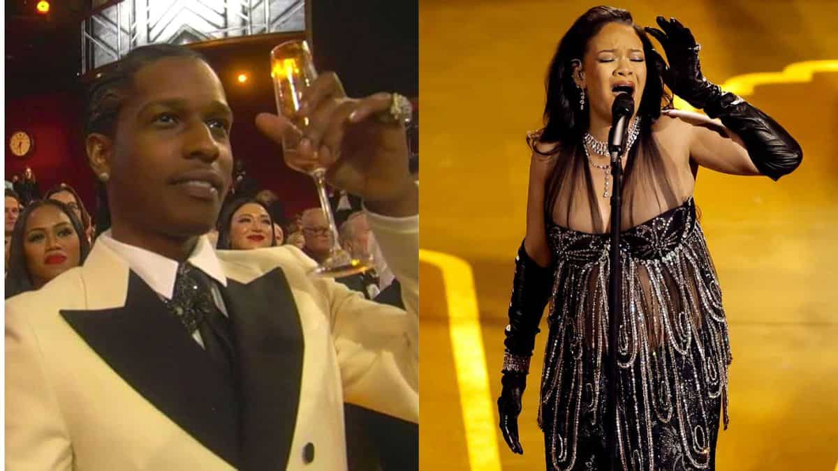 A$AP Rocky cheering for pregnant Rihanna at 2023 Oscars is the cutest thing you'll see today A$AP Rocky cheering for pregnant Rihanna at 2023 Oscars is the cutest thing you'll see today