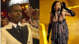 A$AP Rocky cheering for pregnant Rihanna at 2023 Oscars is the cutest thing you'll see today