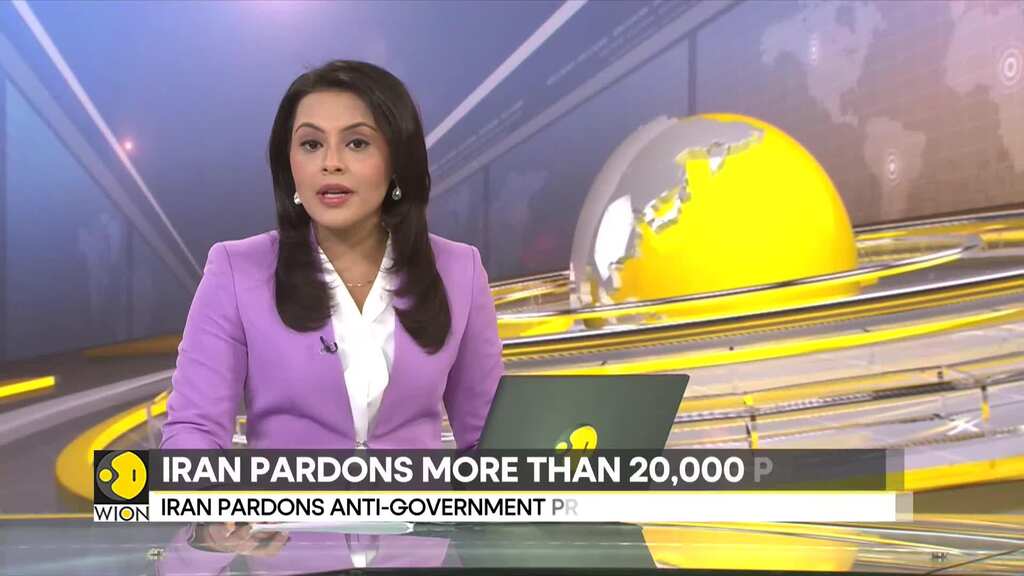 Iran pardons over 20,000 people who took part in anti-government protests