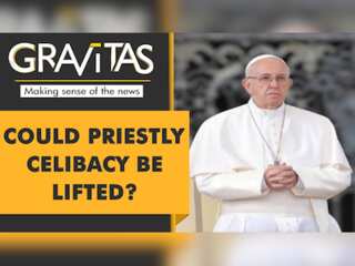 Gravitas: Pope Francis hints celibacy could be reviewed