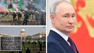Top 10 world news: Police, PTI workers clash outside ex-PM Imran Khan’s home, Putin defends Ukraine war & more