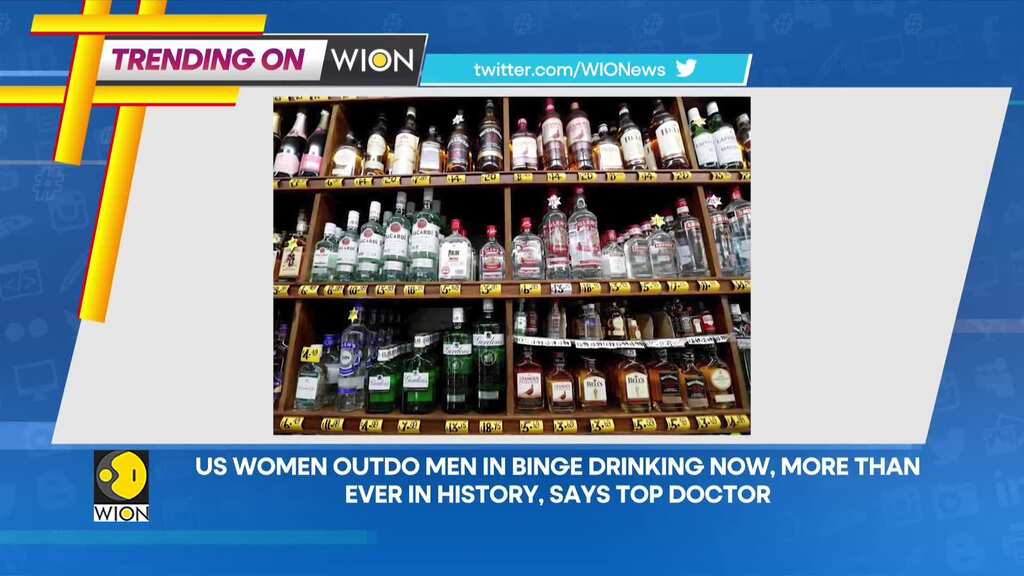 US women outdo men in binge drinking, says top doctor; Silicon Valley Bank Crisis | Trending on WION