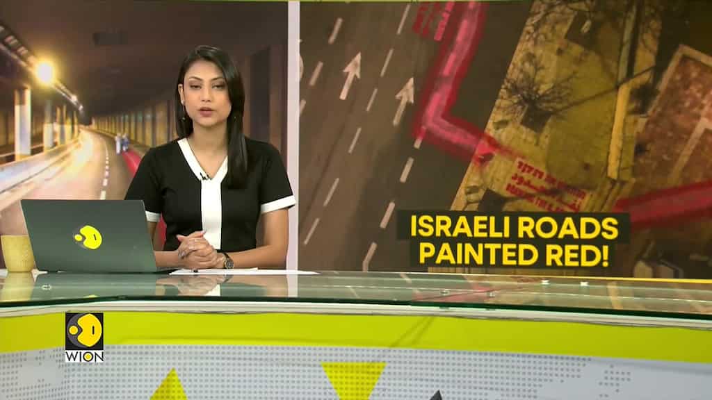 Israeli protesters paint the capital's roads red after Netanyahu spurns compromise