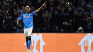 Osimhen fires Napoli past Eintracht, into Champions League last eight