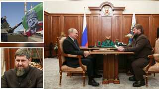 Putin's 'poisoned' Chechen ally surfaces in Moscow vowing to finish Ukraine