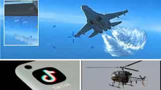 Top 10 world news: Pentagon releases footage when Russian jet hit US drone, and more