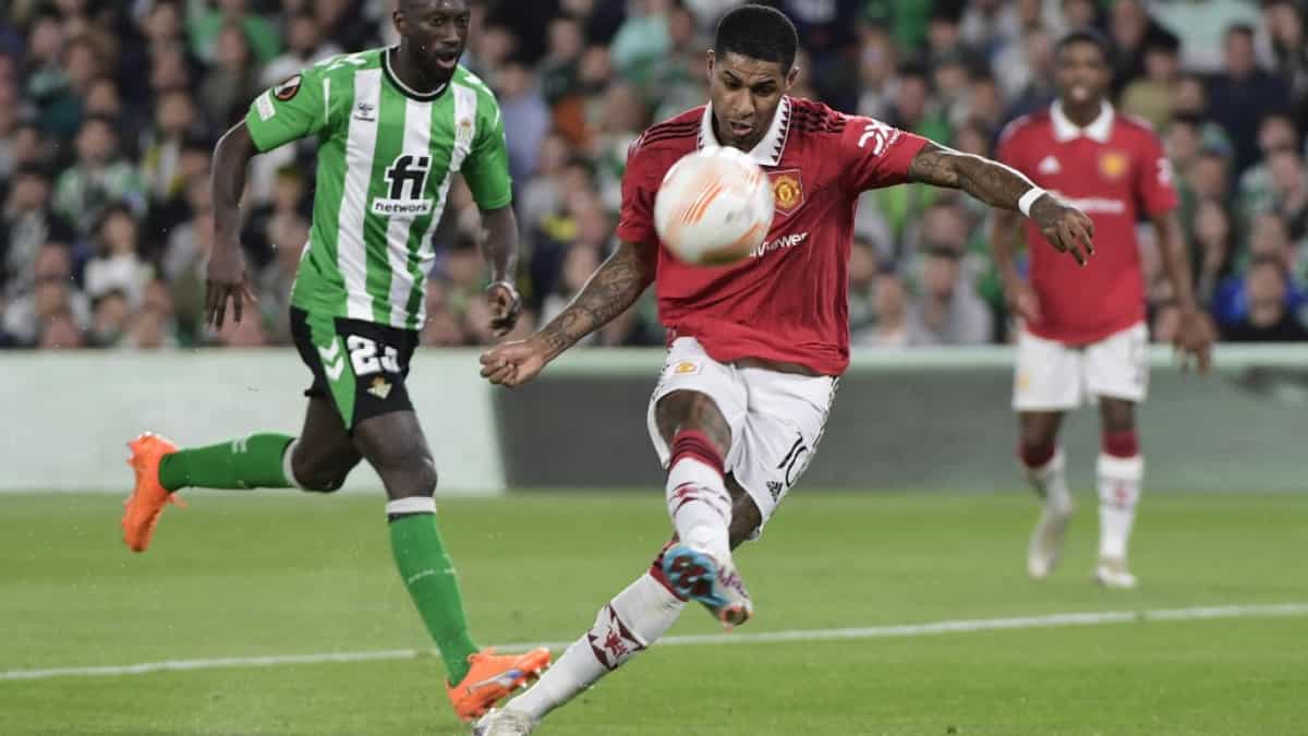 Rashford sends Man United into Europa League quarters as Juve, Sevilla progress Rashford sends Man United into Europa League quarters as Juve, Sevilla progress