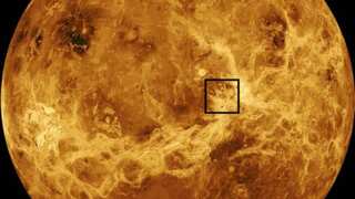 NASA's Magellan spacecraft images reveal active volcanoes on Venus