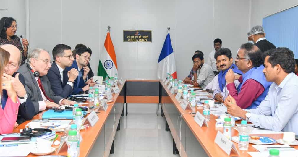 French delegation visits ISRO to further Indo-France space ties French delegation visits ISRO to further Indo-France space ties