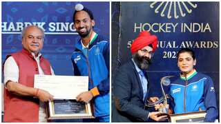 Hardik Singh, Savita Punia bag Hockey India Balbir Singh Sr. Award for Player of the Year 2022