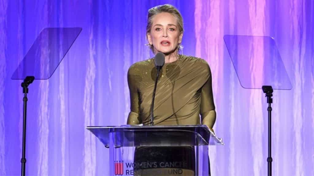 Teary-eyed Sharon Stone reveals she lost half of her money in Silicon Valley Bank collapse