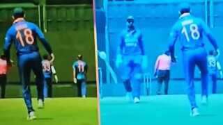 WATCH: Virat Kohli's FOOTWORK on Oscar-winning 'Naatu Naatu' goes viral during 1st ODI vs Australia