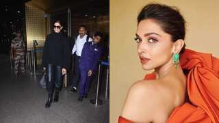 Deepika Padukone returns to India after completing Oscars 2023 duties; grabs attention for airport look