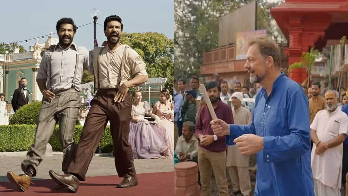 Naatu Naatu fever grips Delhi as German Ambassador shakes a leg on the RRR song | Viral video Naatu Naatu fever grips Delhi as German Ambassador shakes a leg on the RRR song | Viral video