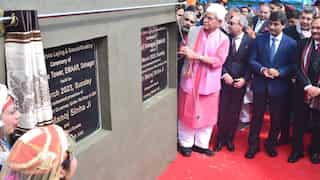 Foundation stone of J&K’s first foreign investment project laid, ‘Mall of Srinagar’ to be built by UAE's EMAAR