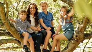 Kate Middleton shares adorable pictures with George, Charlotte and Louis on UK Mother's Day