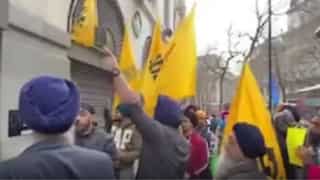 MEA lodges 'strong protest' with UK after Indian mission is vandalised by Khalistani extremists