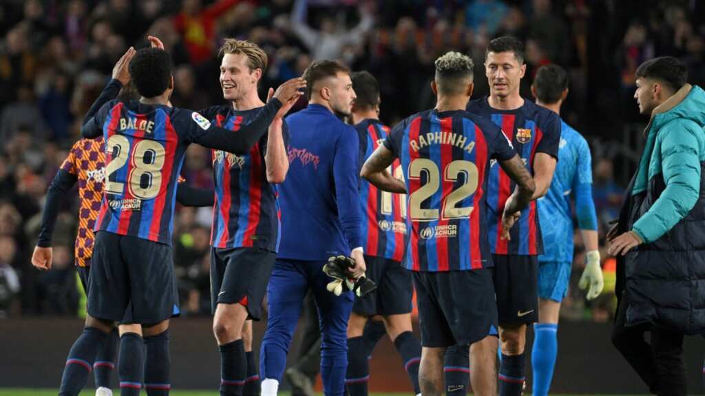 La Liga: Barcelona take El Clasico 2-1, dent Real Madrid's chances of defending title