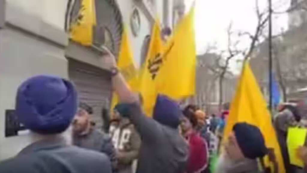 One arrested after Khalistani extremists vandalise Indian High Commission in UK
