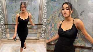 Price tag of Janhvi Kapoor's Versace bodycon dress will make your jaw drop
