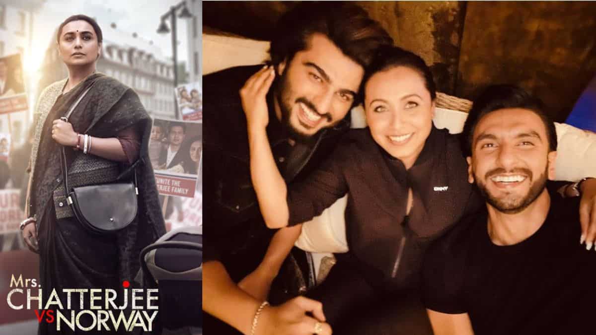 'Mrs Chatterjee' Rani Mukerji meets 'Gundays' Ranveer Singh and Arjun Kapoor 'Mrs Chatterjee' Rani Mukerji meets 'Gundays' Ranveer Singh and Arjun Kapoor