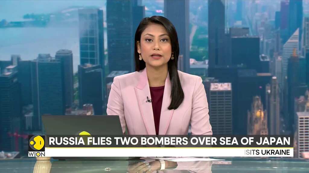 Russia flies two strategic bombers over Sea of Japan as Kishida visits Ukraine