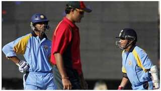 Throwback: Before IPL became a thing! When Ganguly bowled to teammates Tendulkar, Dravid - Watch